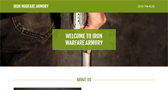 Desktop Screenshot of ironwarfare.com